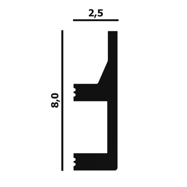 Карниз Скрытое Освещение  Perfect P82