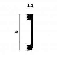Плинтус  Perfect P83